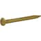 Hillman Common Nail, 3/4 in L, Brass, 16 ga, 6 PK 122631 - alternate 1